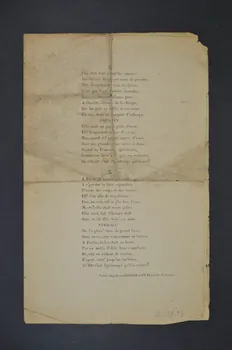 chanson petit format 1965.138.98 Photo Mucem