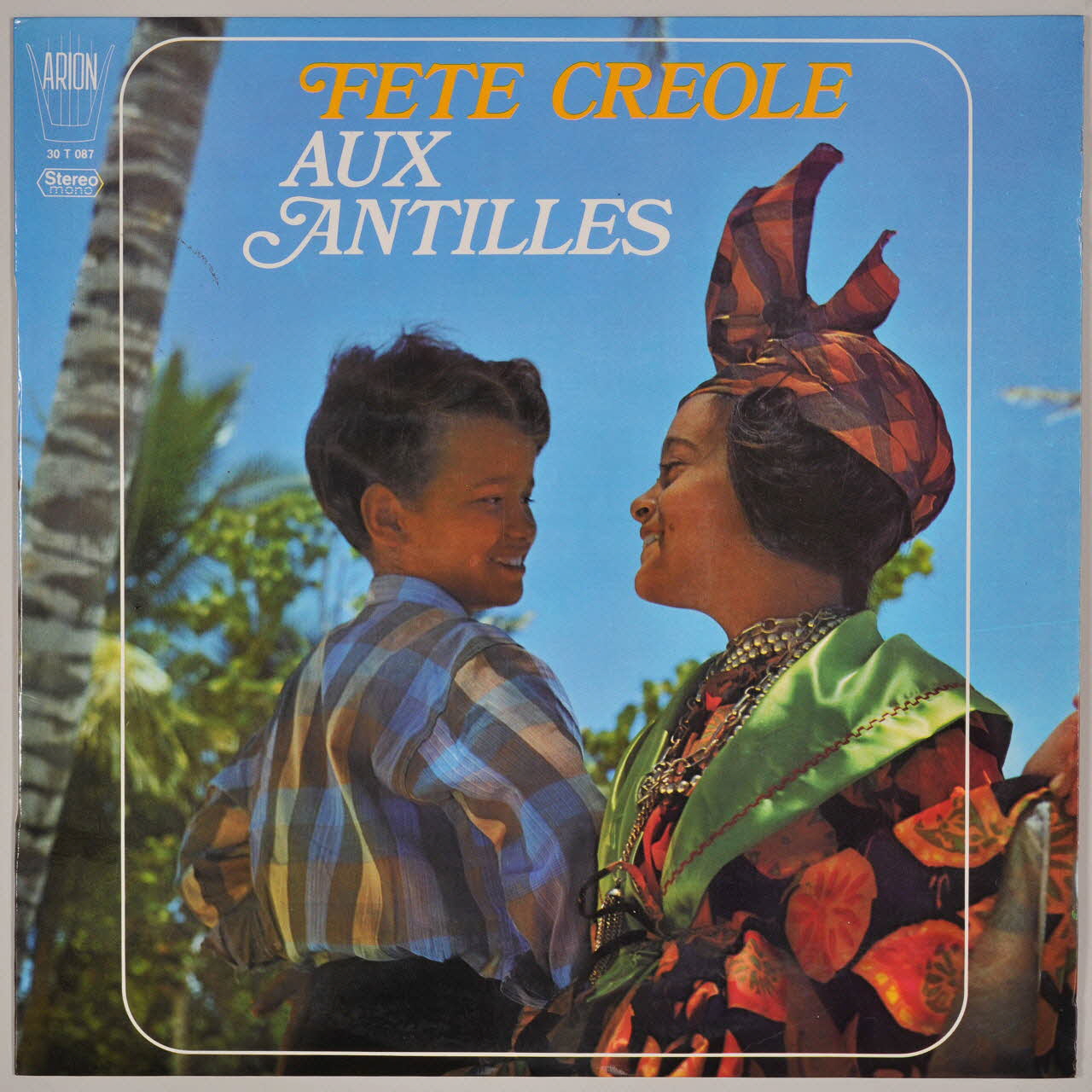disque 33 tours Fête créole aux Antilles MUS1972.43.141-152 Photo