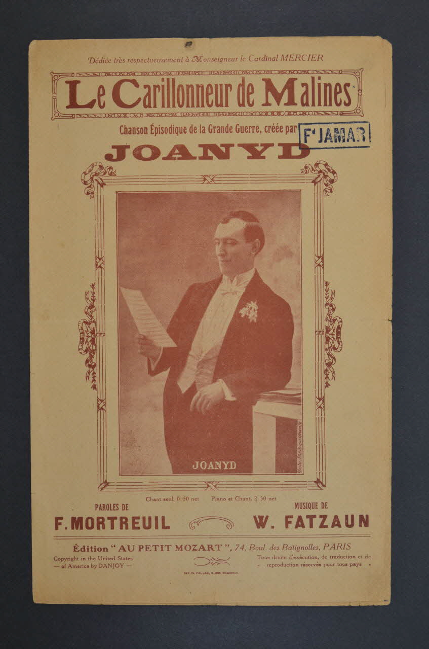 chanson petit format 1966.125.24 Photo Mucem