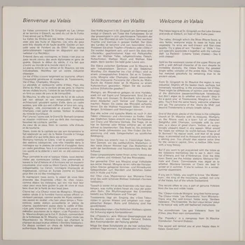 disque 33 tours Bienvenue au Valais MUS1972.52.16-30  Photo
