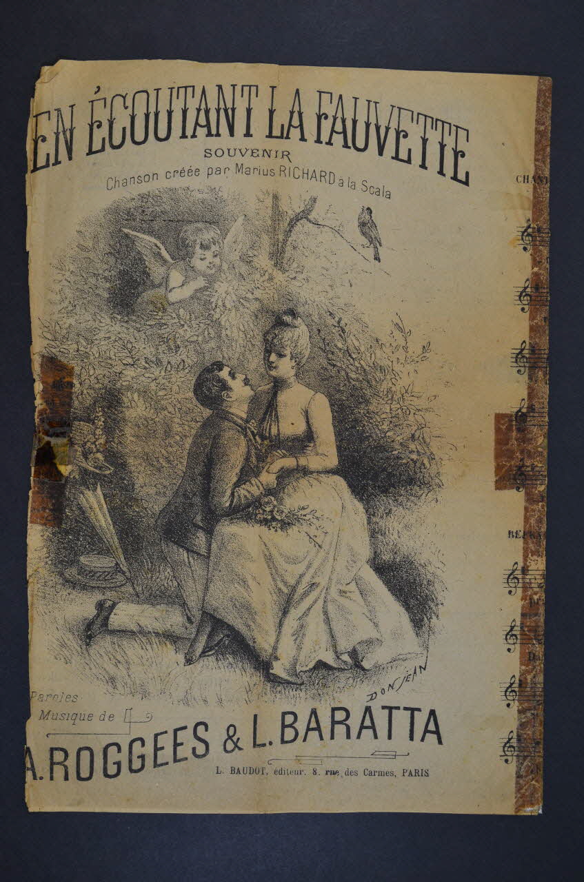 chanson petit format 1965.139.1 Photo Mucem