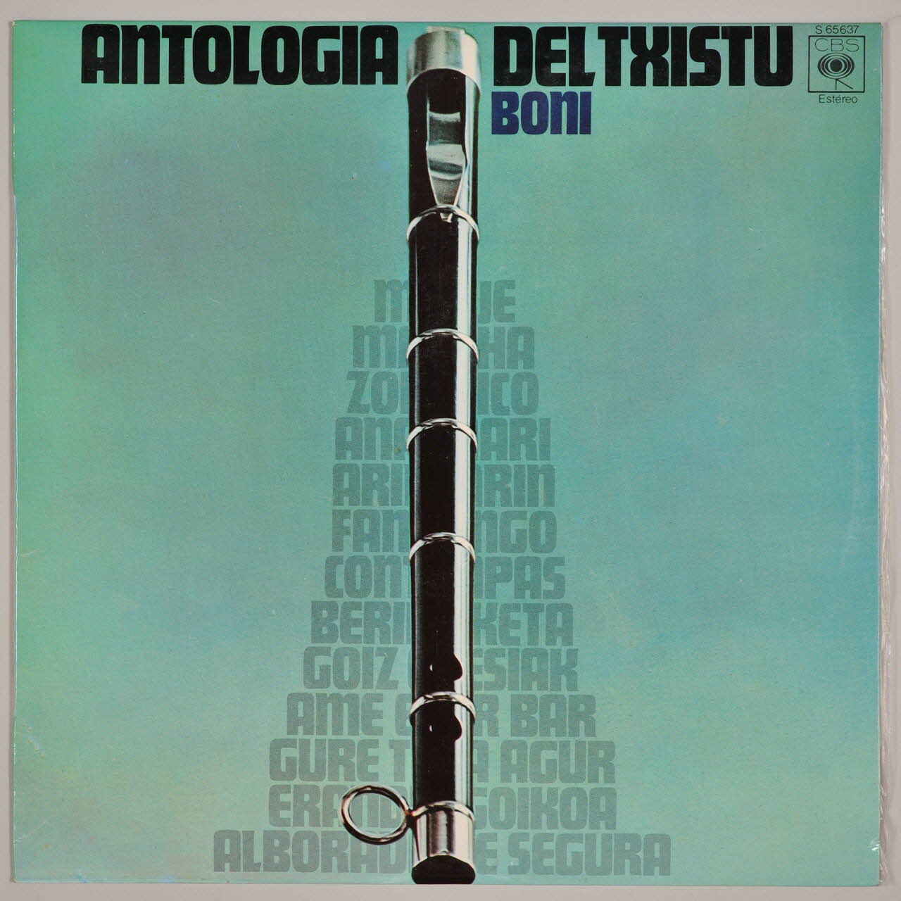 disque 33 tours Antologia del txistu MUS1973.22.11-25  Photo