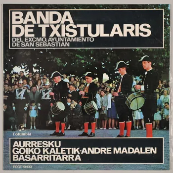 disque 45 tours Banda de txistularis MUS1973.22.62-64  Photo
