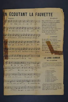 chanson petit format 1965.139.1  Photo Mucem