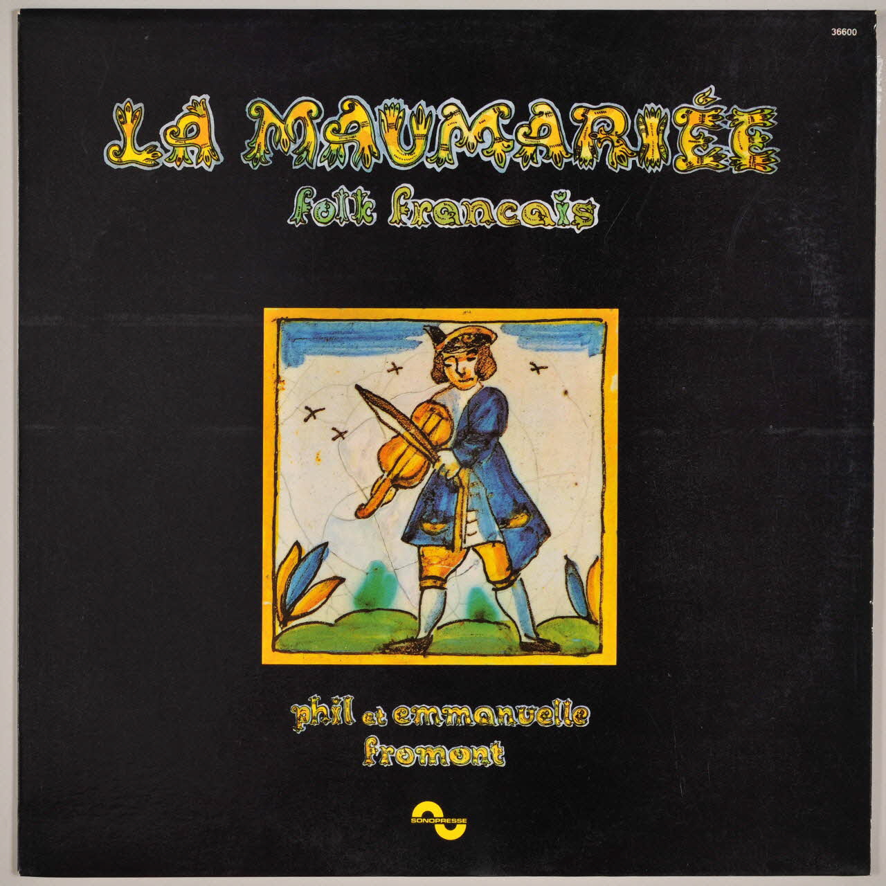 disque 33 tours Epinette et darbouka MUS1975.12.327-336 Photo