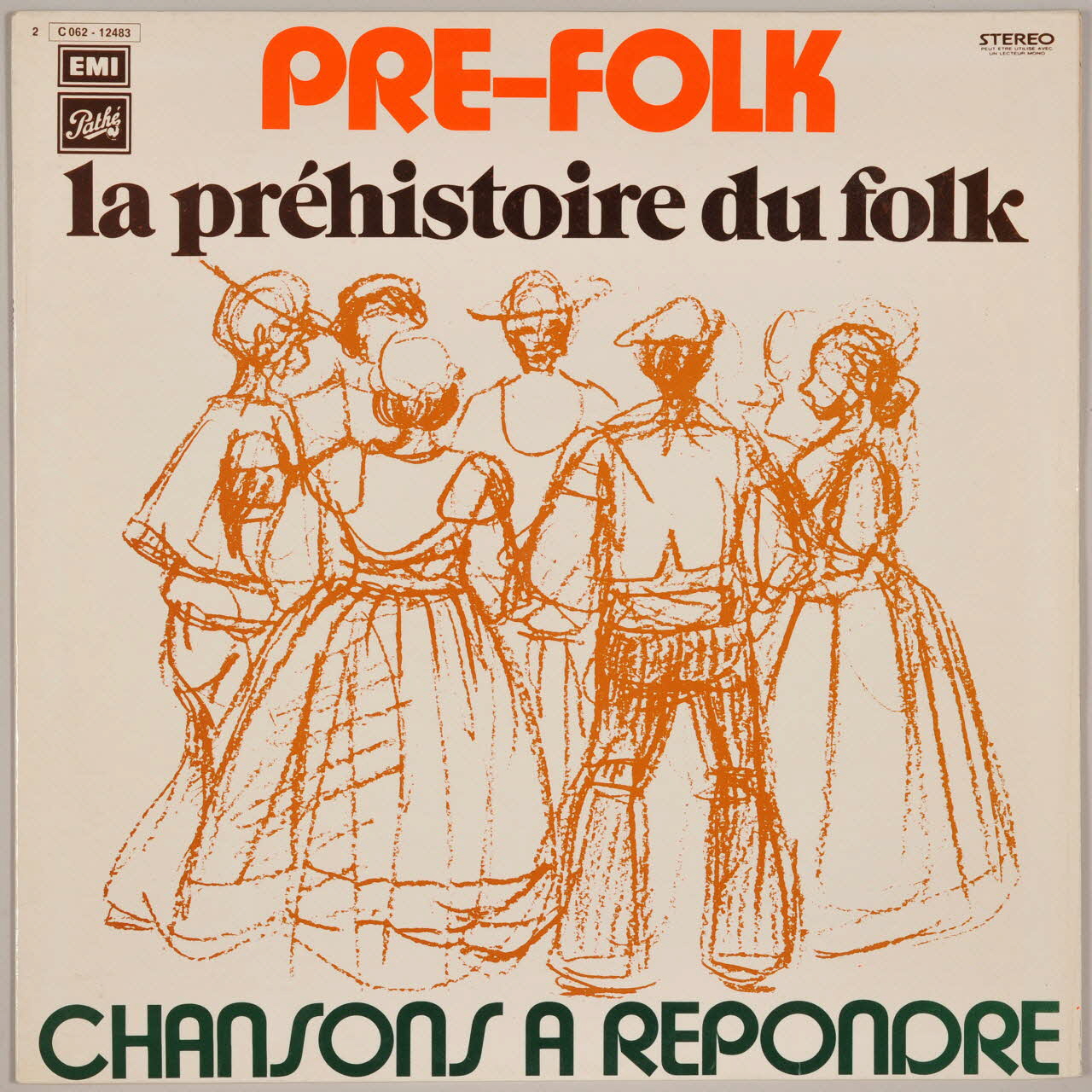 disque 33 tours Chansons à répondre MUS1975.12.351-364 Photo