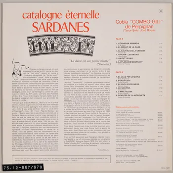 disque 33 tours Girona llevantina MUS1975.12.667-678 Photo