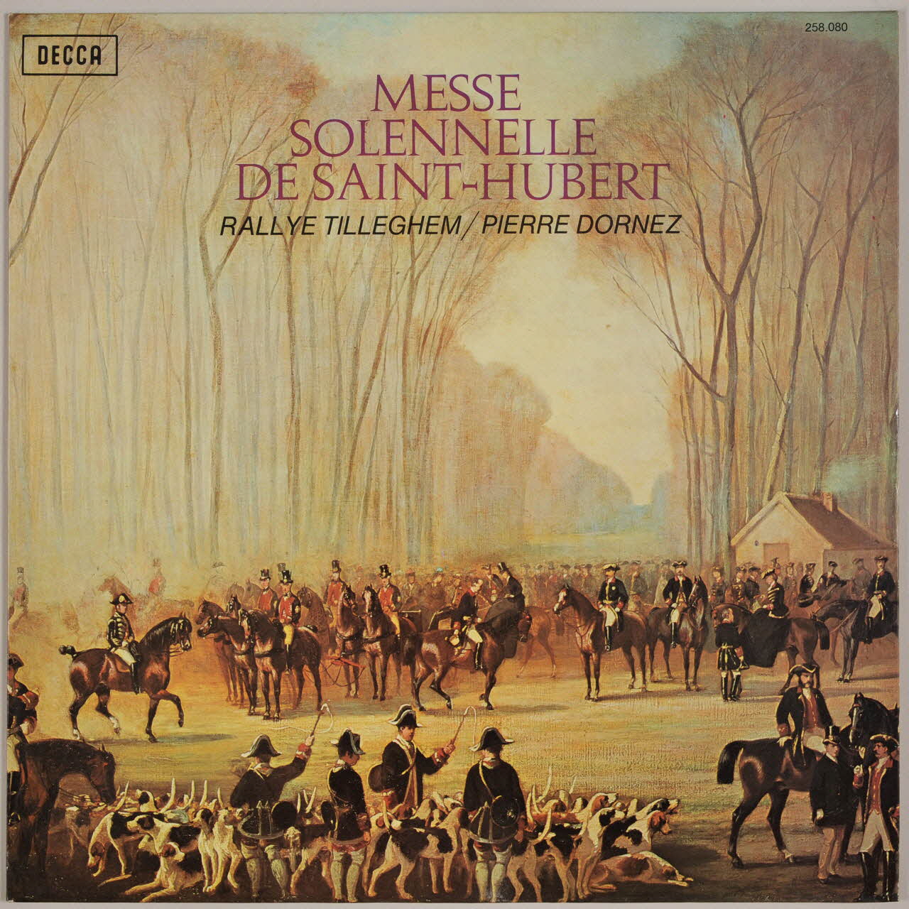 disque 33 tours Messe solennelle de Saint-Hubert MUS1975.12.734-755 Photo