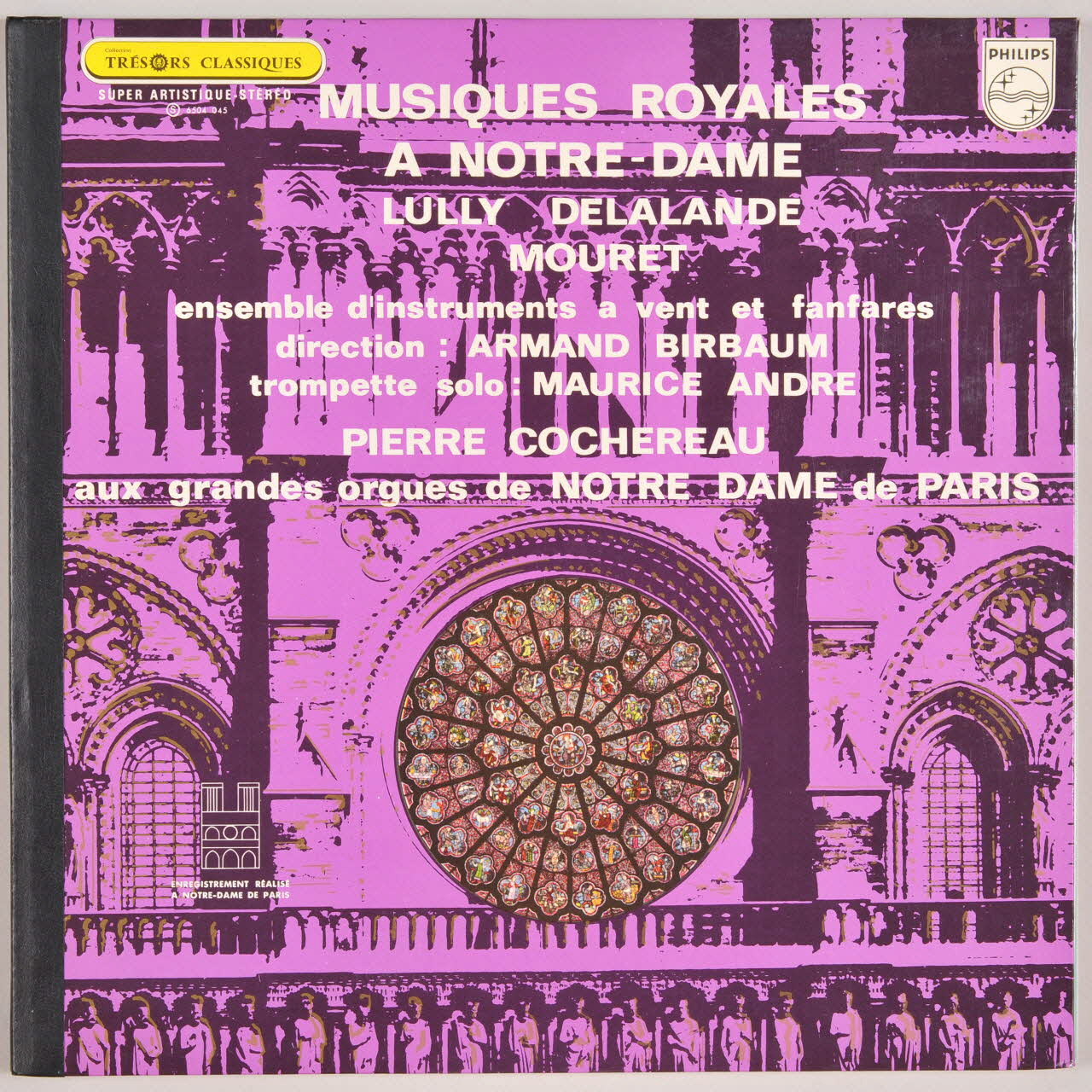 disque 33 tours Musiques royales à Notre-Dame MUS1975.17.207-214 Photo