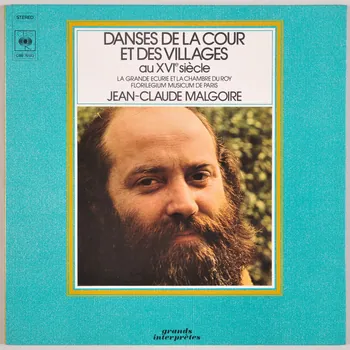 disque 33 tours Danses de la cour et des villages au 16è siècle MUS1975.17.90-111 Photo