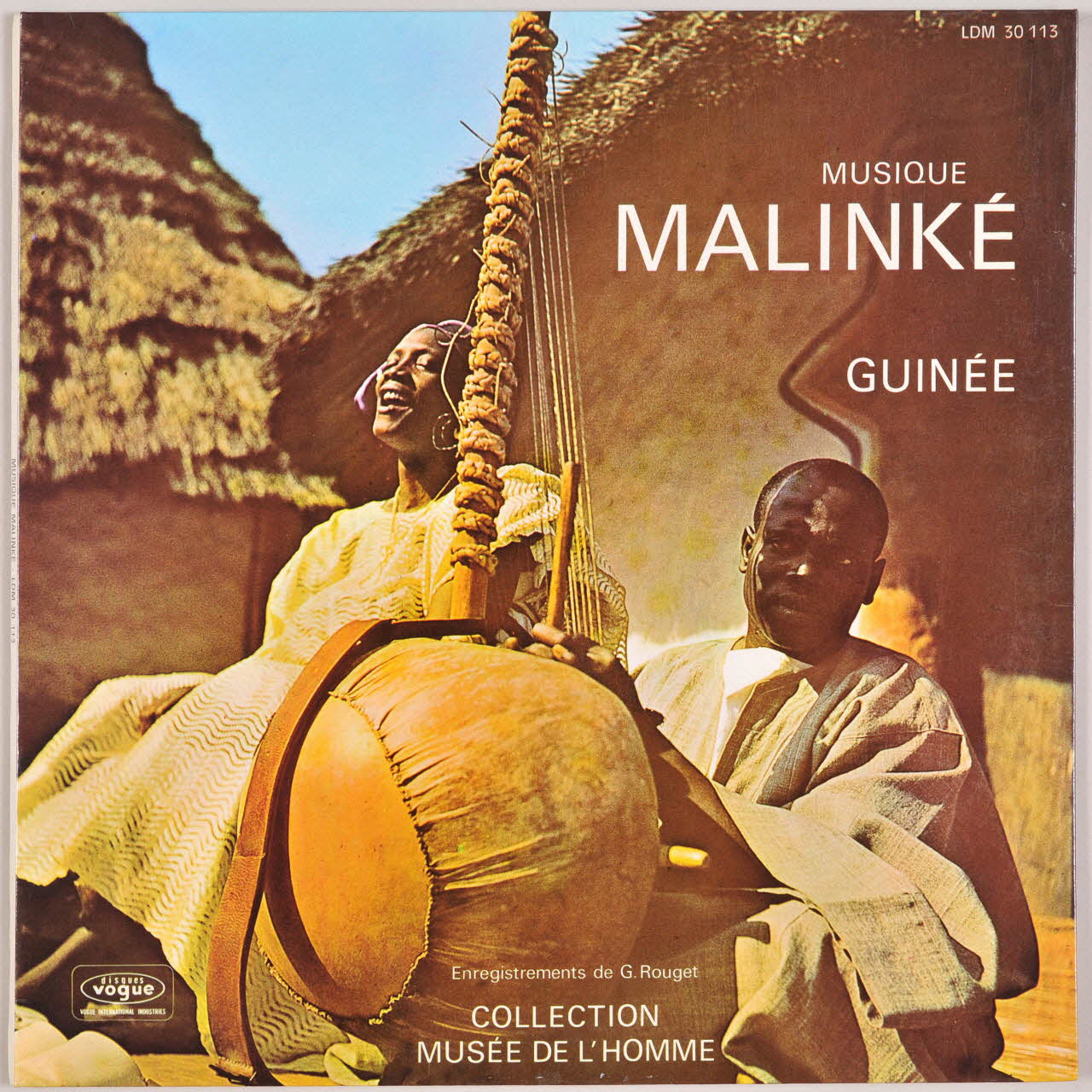 disque 33 tours Musique Malinké de Guinée MUS1978.3.134-146 Photo