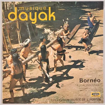 disque 33 tours Musique Dayak de Bornéo MUS1978.3.32-42  Photo