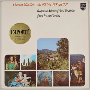 disque 33 tours Religious music of oral tradition from Rusia, Corsica MUS1978.9.85-101  Photo
