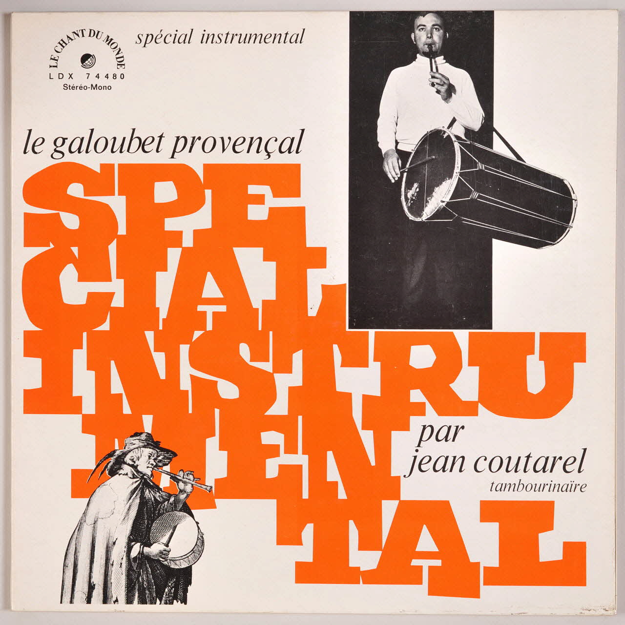 disque 33 tours Le galoubet provençal MUS1980.18.14-29 Photo