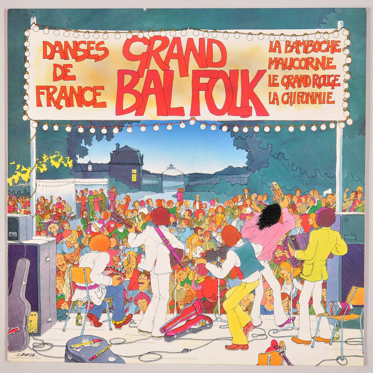 disque 33 tours Grand bal folk MUS1980.18.228-243 Photo
