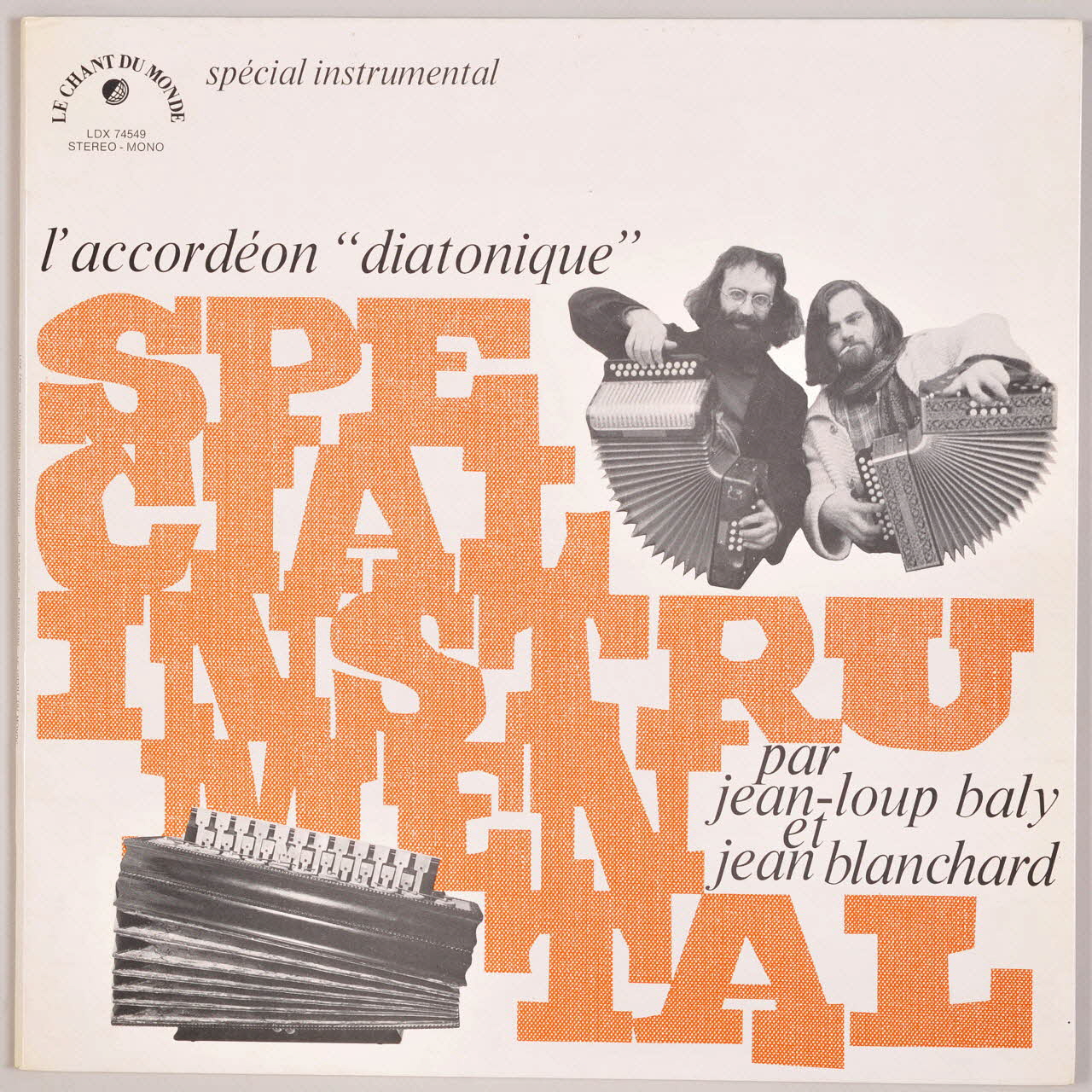 disque 33 tours L'accordéon diatonique MUS1980.18.30-41 Photo