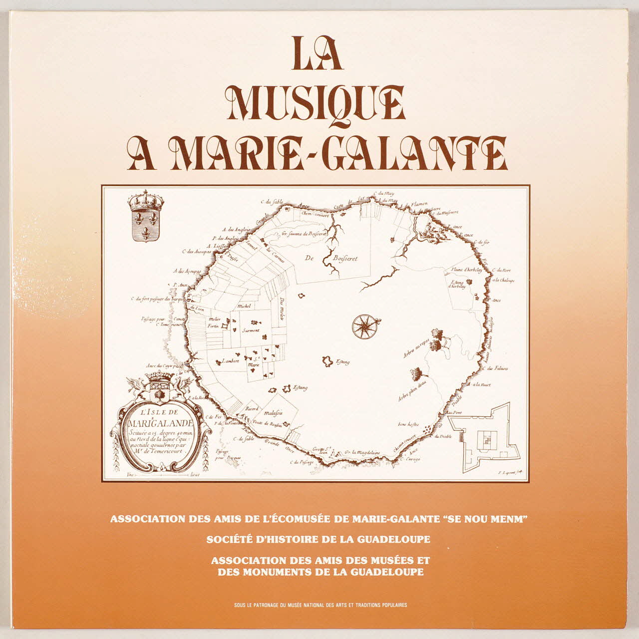 disque 33 tours La musique à Marie-Galante MUS1982.22.1-35  Photo