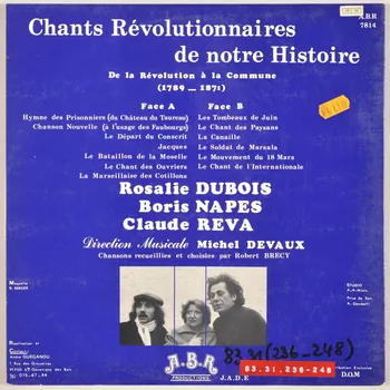 disque 33 tours Jacques MUS1983.31.236-248  Photo