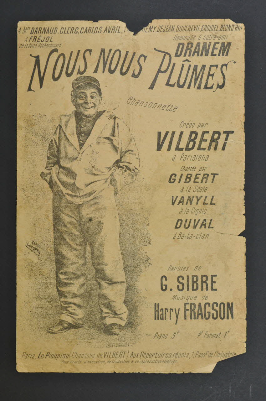 chanson petit format 1965.142.1 Photo Mucem