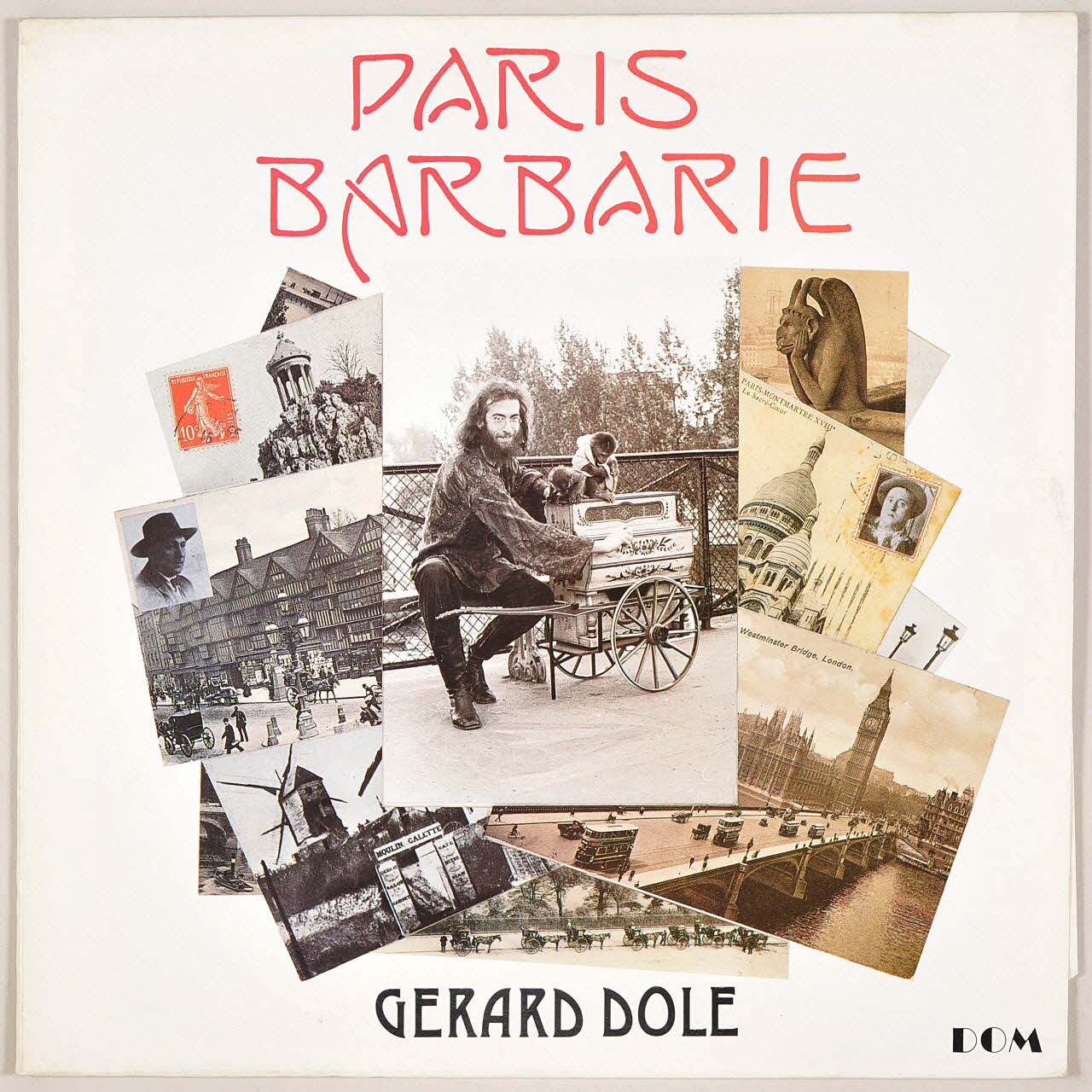 disque 33 tours Paris Barbarie MUS1983.31.621-636 Photo