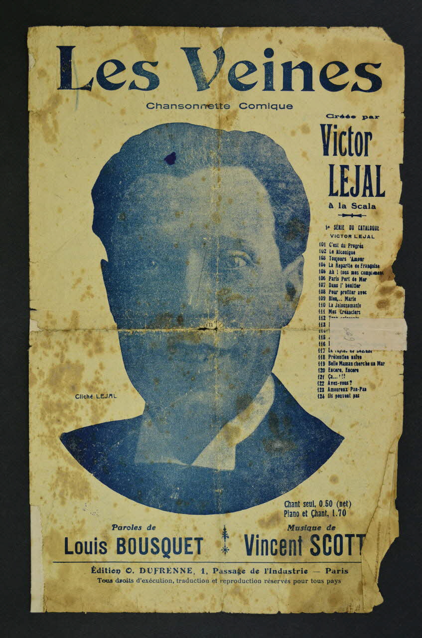 chanson petit format 1965.142.2 Photo Mucem