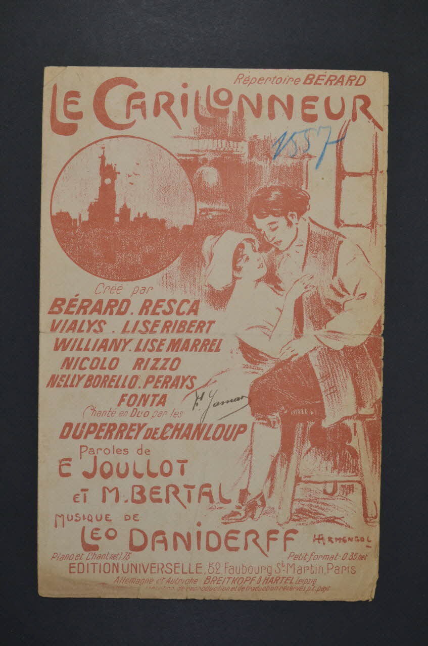 chanson petit format 1966.125.4 Photo Mucem