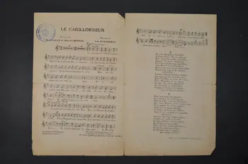 chanson petit format 1966.125.4 Photo Mucem
