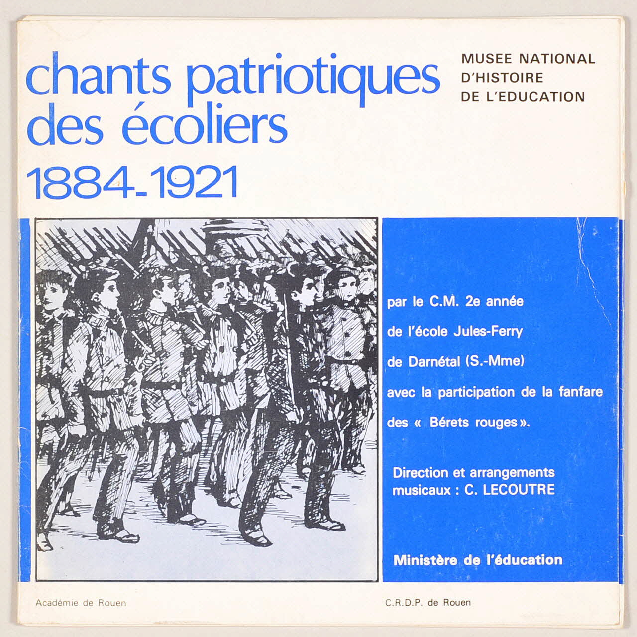 disque 33 tours La petite guerre MUS1985.7.100-103 Photo