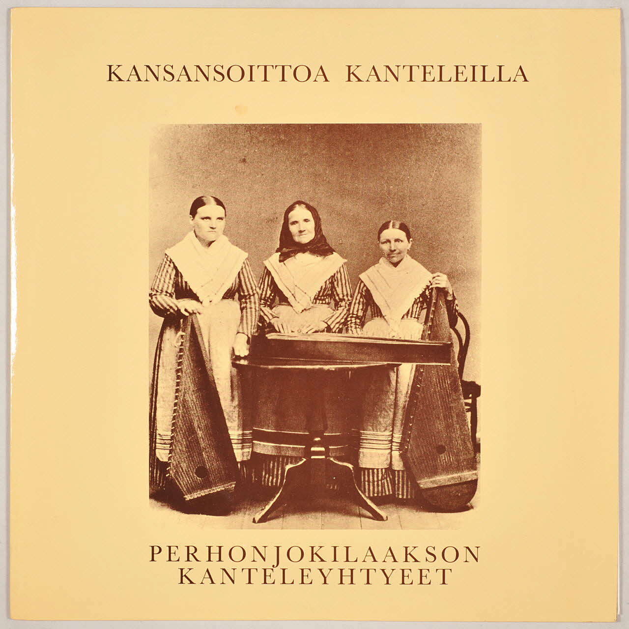 disque 33 tours Kansansoittoa kanteleilla MUS1986.13.171-194 Photo