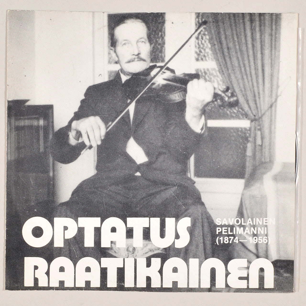 disque 33 tours Optaatus Raatikainen MUS1986.13.195-212 Photo