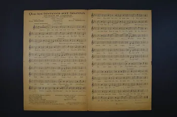 Raoul Moretti ; Yves Mirande ; Renée Duler ; Davia ; Salabert chanson petit format 1924 1965.144.104 Photo Mucem