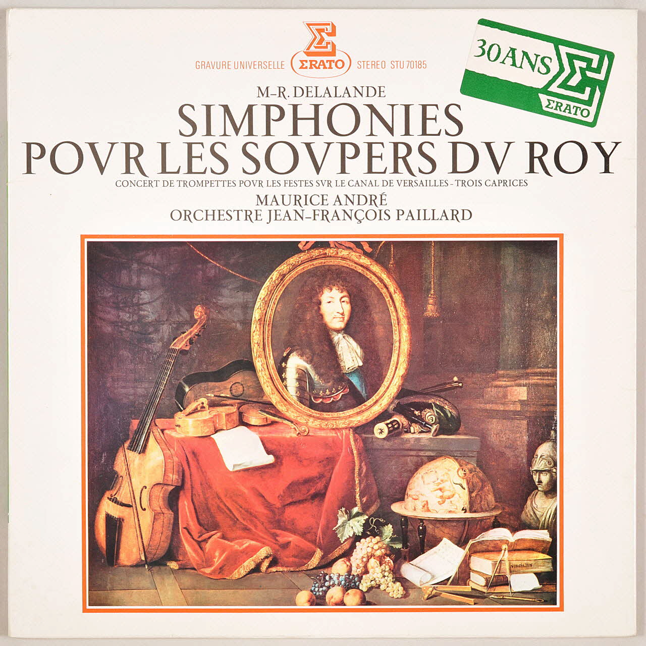 disque 33 tours Symphonie pour les soupers du Roy MUS1988.8.1-4 Photo