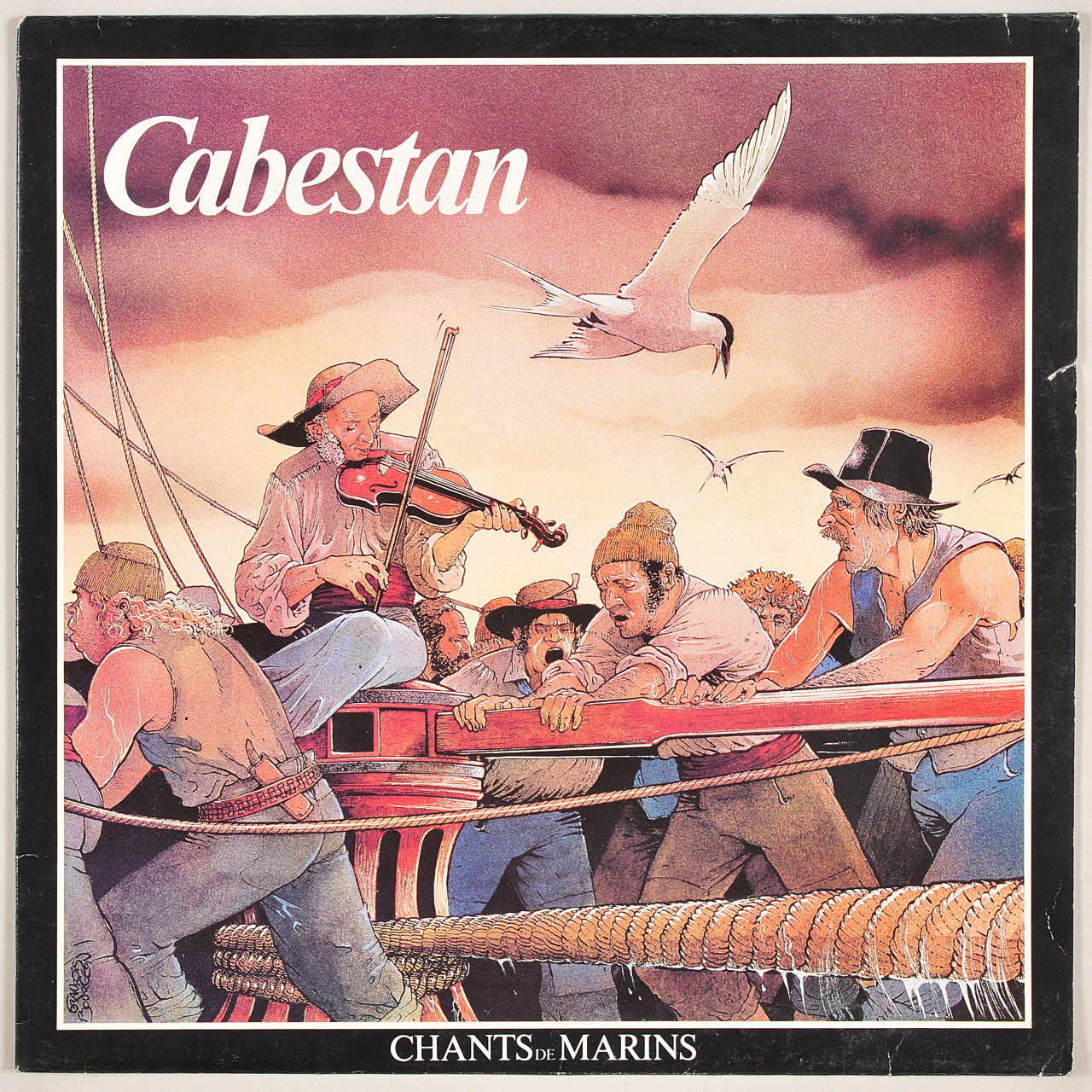 disque 33 tours Chants de marins traditionnels MUS1994.3.13.1-13 Photo