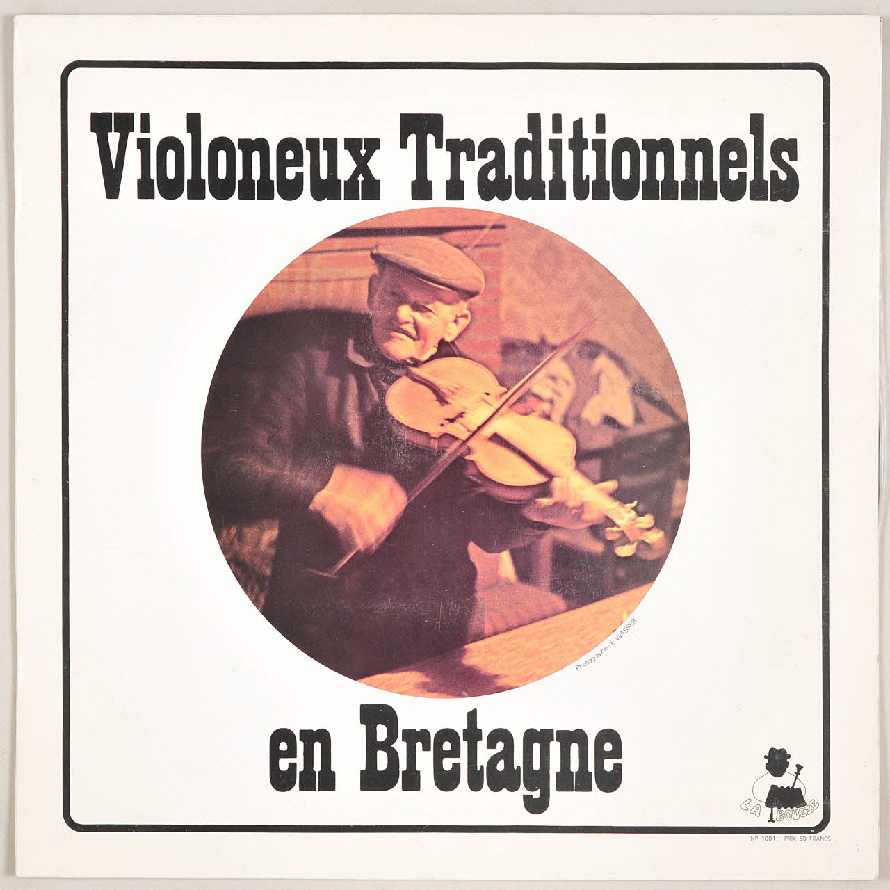 disque 33 tours Violoneux traditionnels en Bretagne MUS1994.3.21.1-41 Photo