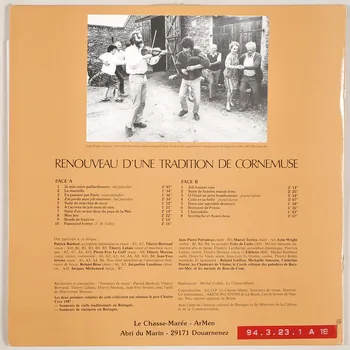 disque 33 tours Passepied breton MUS1994.3.23.1-18 Photo
