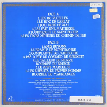 disque 33 tours Pas d'été du costaud de Subligny MUS1995.1.13.1-15 Photo