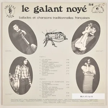 disque 33 tours La jolie vigne MUS1995.1.17.1-11  Photo