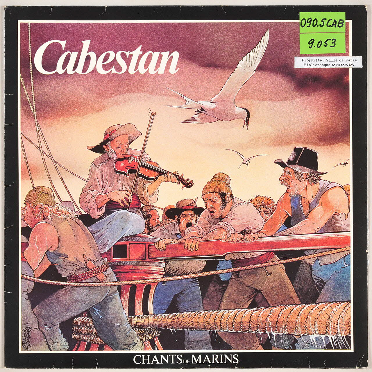 disque 33 tours A du le taire MUS1995.1.23.1-14 Photo