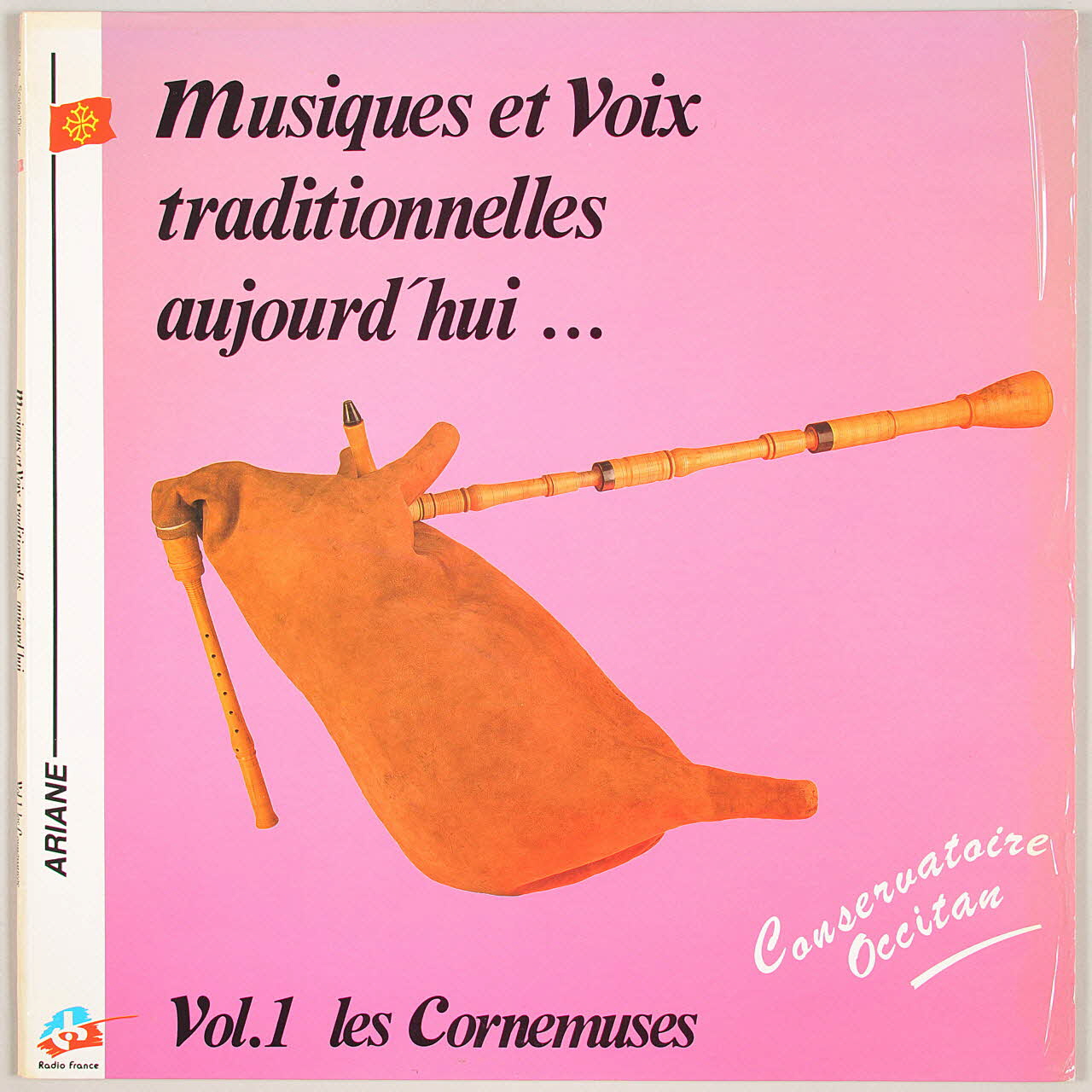 disque 33 tours Musiques et voix traditionnelles aujourd'hui ... Vol.1 Les Cornemuses MUS1998.4.16 Photo