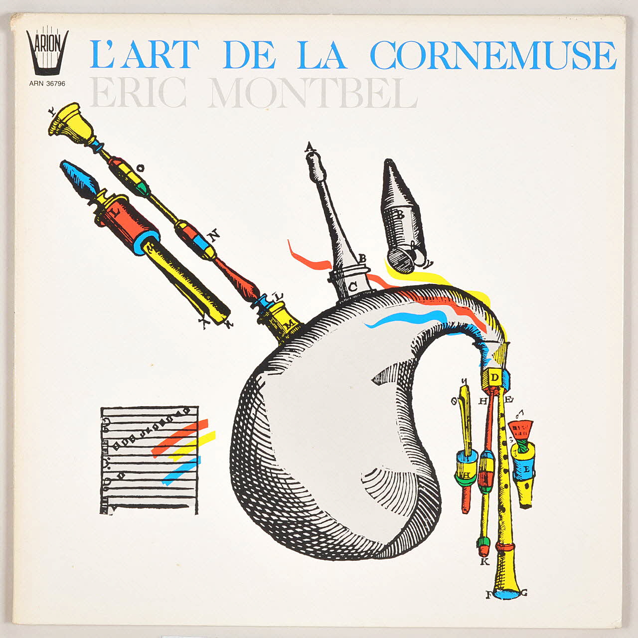 disque 33 tours L'art de la cornemuse MUS1998.4.19 Photo