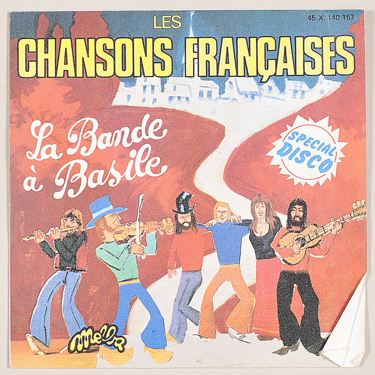 disque 45 tours Bonjour madame, merci madame, au revoir madame MUS1999.13.1 Photo