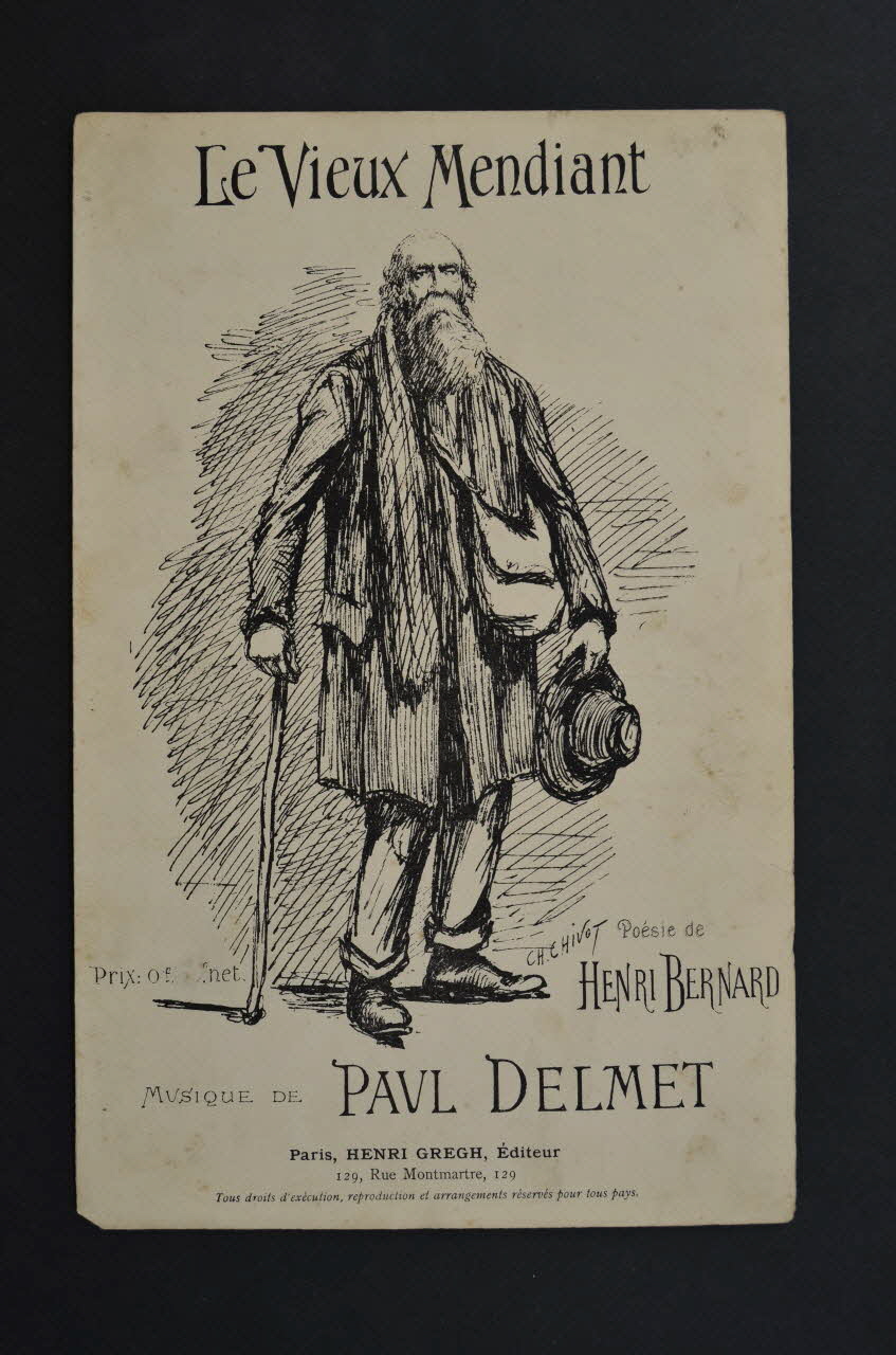 chanson petit format 1966.125.50 Photo Mucem