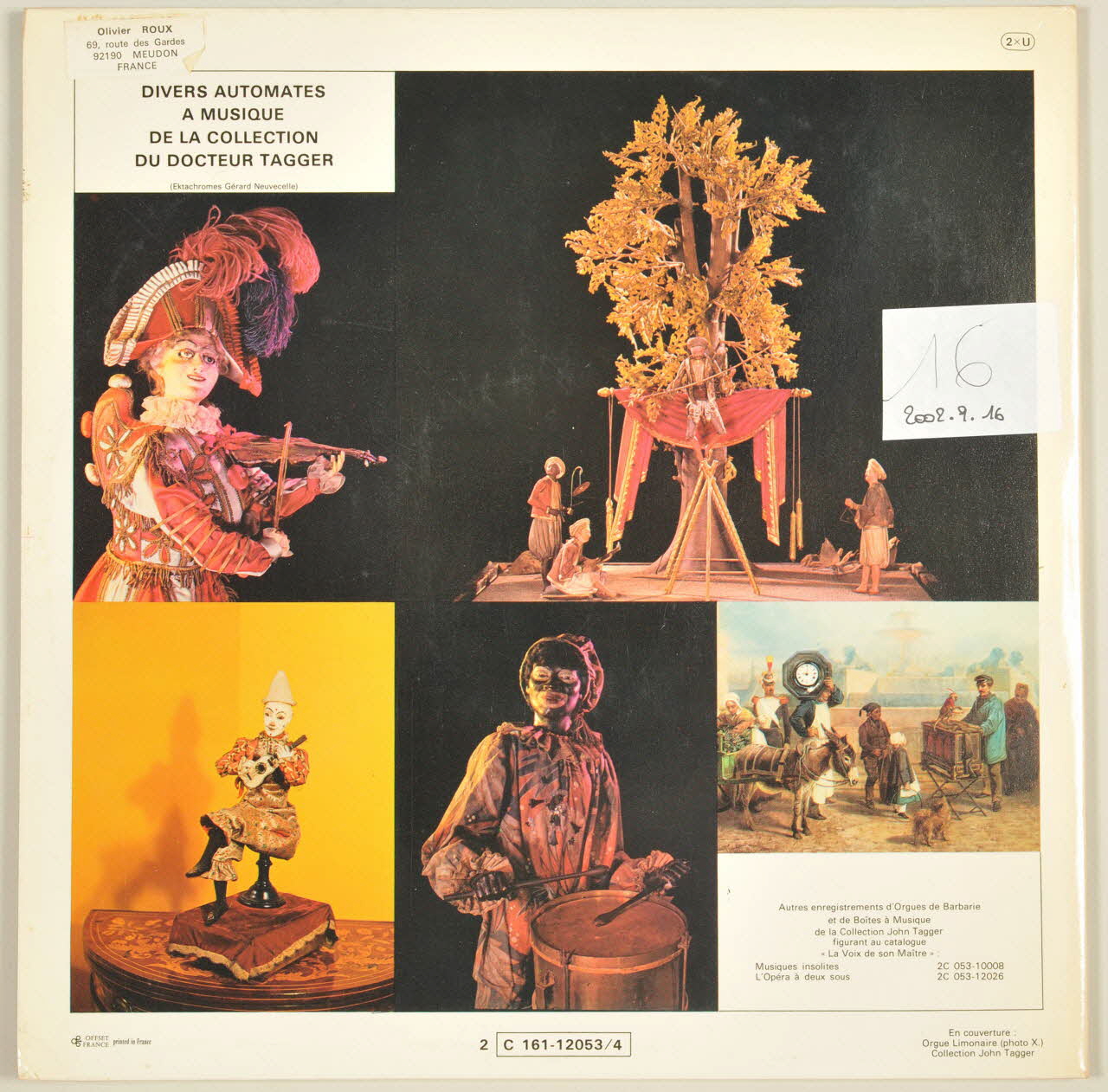 Juventina Rosas ; Gioachino Rossini ; Albert Corbin ; Ambroise Thomas ; Claude J. Rouget De L'isle ; Waldteufel ; Johann Strauss ; Frédéric Chopin ; Giacomo Meyerbeer ; J. Colombo ; Pierre Degeyter ; E. Holst ; Victor Thiels ; Gabetti ; Olivier Métra ; O. Marley ; Hant Horne ; Victor Massé ; Th. Lumbye ; Charles Gounod ; Benjamin Godard ; Georges Ghestem ; Alfred Margis ; Lefébure ; Edmond Audran ; Gaston Goublier ; A.A. Japmahe ; E. Fautrier ; Giuseppe Verdi ; Fenouil ; Emi ; La Voix de son Maître; disque 33 tours Mon beau sapin 1973 MUS2002.9.16 Photo