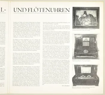 disque 33 tours Müsik für Spiel-und Flötenuhren MUS2002.9.17 Photo