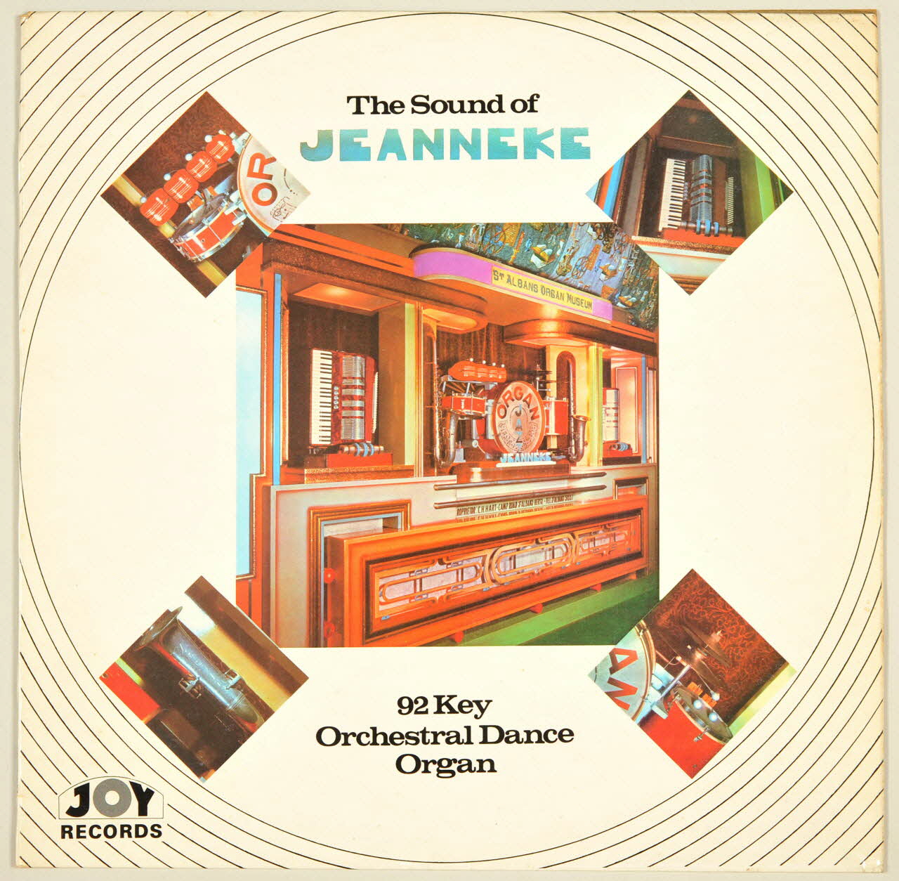 92 Key Orchestral Dance Organ ; Joy Records disque 33 tours Lady of Spain 1972 MUS2002.9.20 Photo