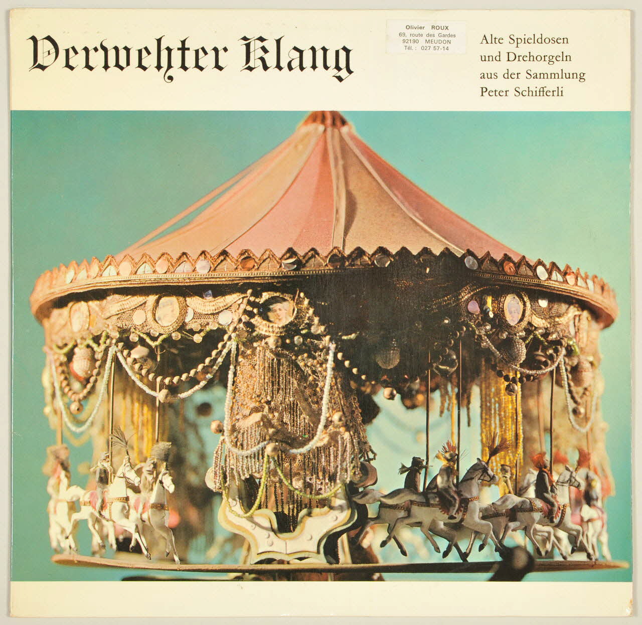 disque 33 tours Bella Boca MUS2002.9.28 Photo