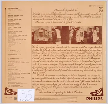 Léon Montagné ; Eugène Damaré ; Zwingelstein ; Louis Poterat ; Vacher-Peguri ; Adrien Mares ; H. Delormel ; Paul Dalbret ; Emile Waldteufel ; Georges Hamel ; Mick Micheyl ; Benech-Dumont ; Georges Delerue ; Colpi ; Peyronnin ; Jean-Baptiste Clément ; Johann Strauss ; Henri Chatau ; Elie Frébault ; Ralph Erwin ; Dueti Sali ; Carl Teike ; Michaud ; Charles Péguri ; Antoine Renard ; Paul Briollet ; Philippe Duval ; Philips disque 33 tours Un gamin de Paris 1976 MUS2002.9.35 Photo