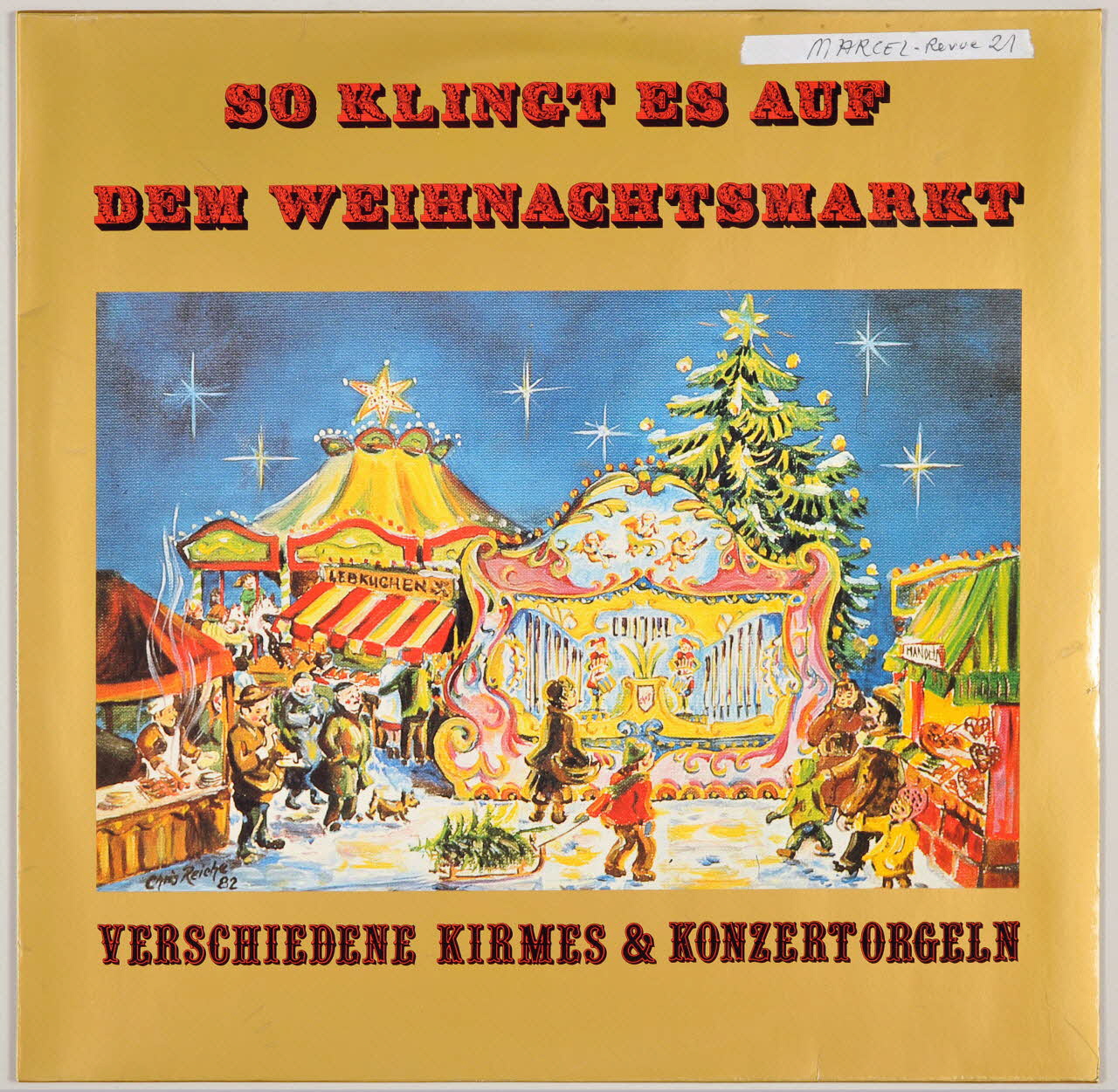 Verschiedene Kirmes Und Konzertorgeln ; Chor Music disque 33 tours Ihr kinderlein kommet 1986 MUS2002.9.48 Photo