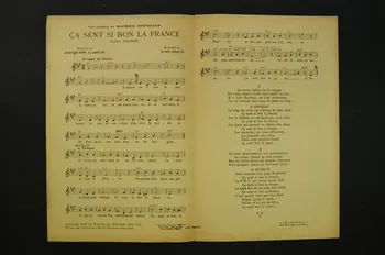 Louiguy ; Jacques Larue ; Maurice Chevalier ; Francis Day chanson petit format Île-de-France, France 1927 1965.144.118 Photo Mucem