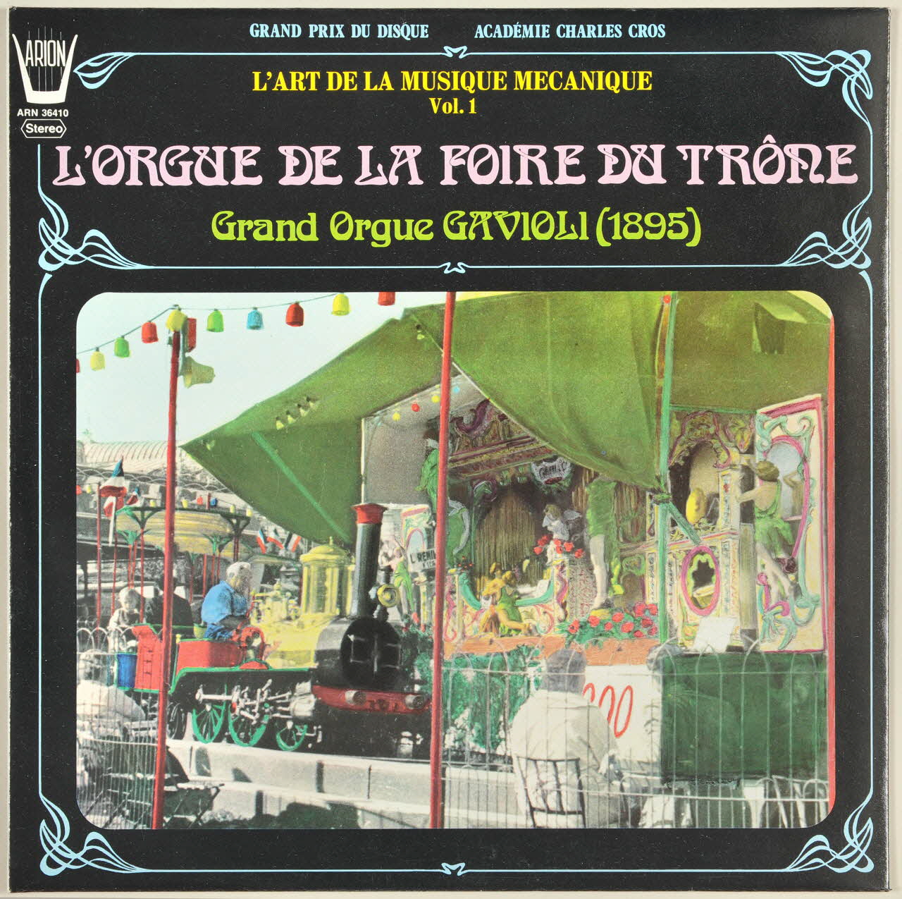 C. Tieke ; Johann Strauss ; José Padilla ; Julius Fuçik ; A Foucher ; J.-F. Wagner ; John Belton ; Charles Helmer ; Arthur Pryor ; Rosa ; Georges Krier ; Arion disque 33 tours Sous l'aigle double 1977 MUS2002.9.7 Photo